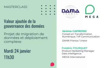 Masterclass | Valeur ajoutée de la gouvernance des données – Projet de migration de données et déploiement complexe